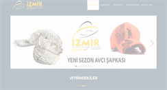 Desktop Screenshot of izmirsapka.com